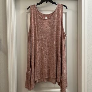 Maurices Cut Out Split Back Top